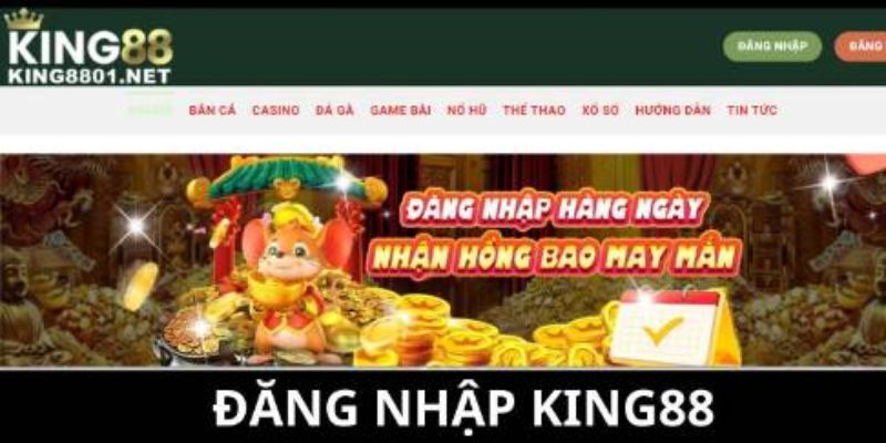Đăng nhập KING88 để chơi